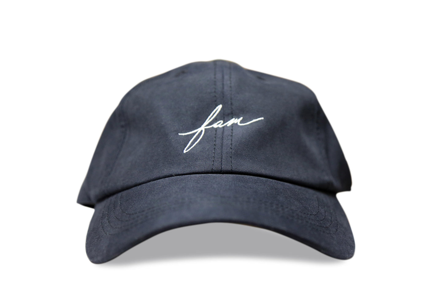 Fam Script Logo 6-panel Baseball Hat