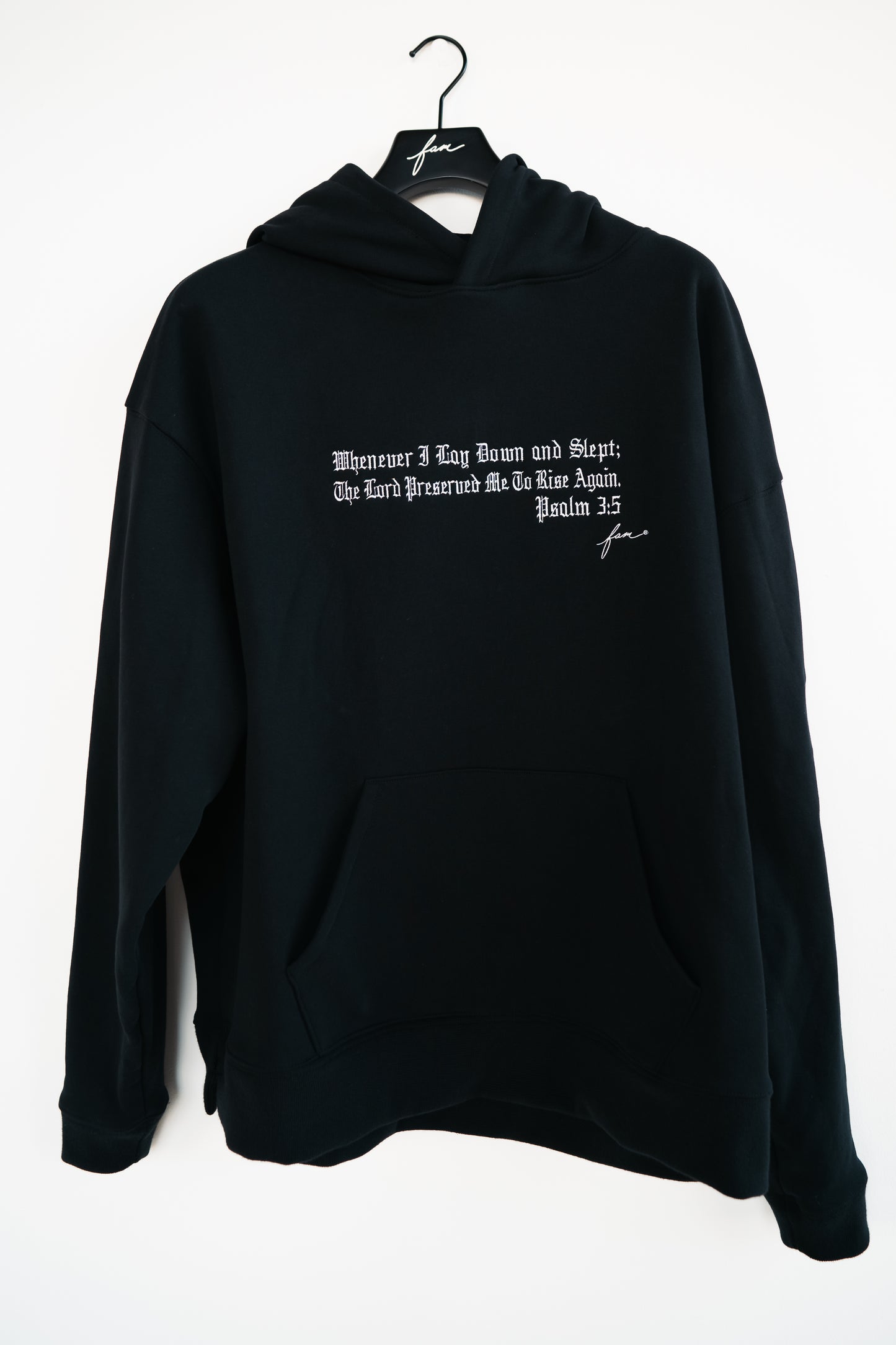 Fam - Cut and Sew Hoodie - Psalm 3