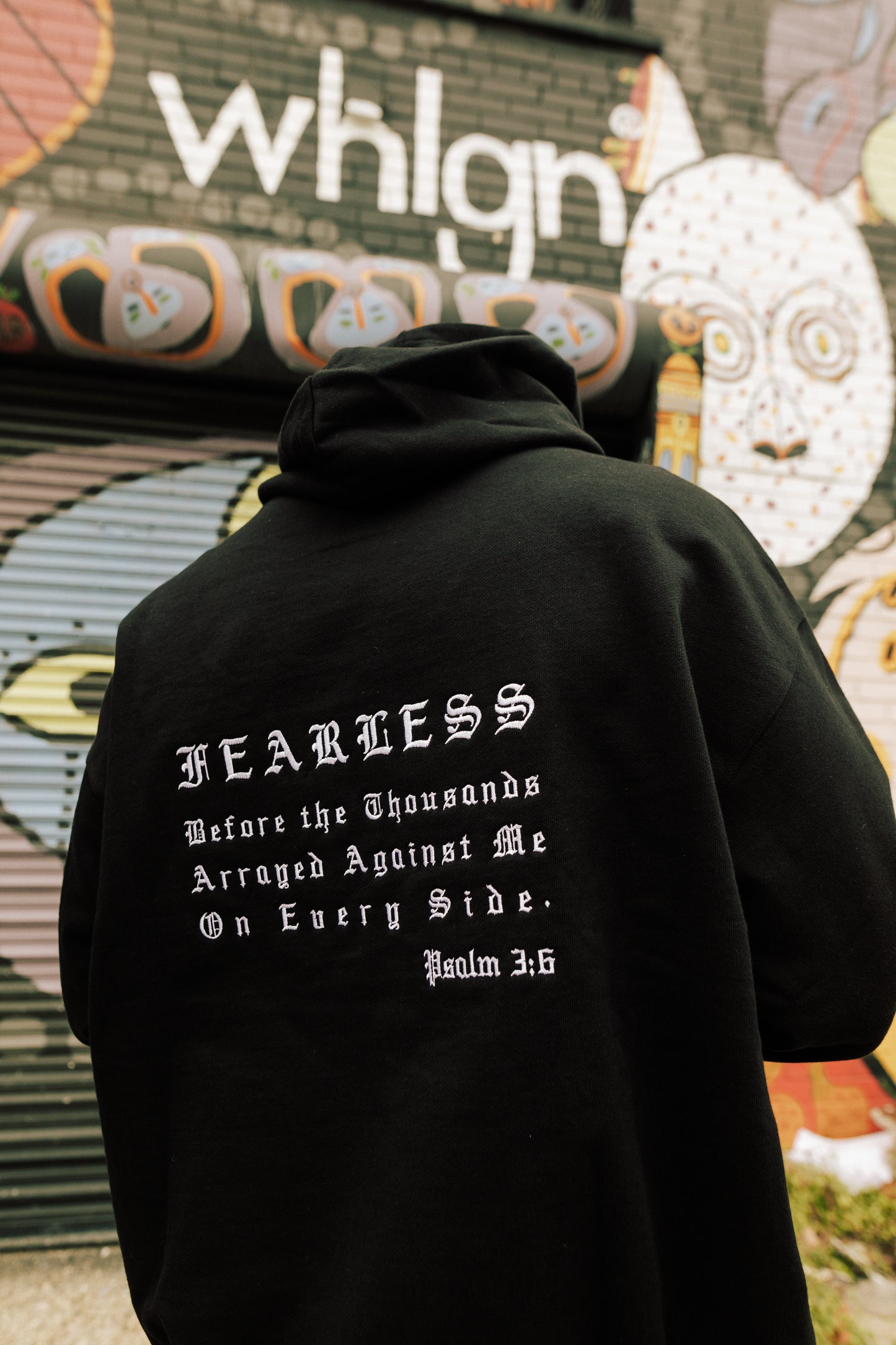 Fam - Cut and Sew Hoodie - Psalm 3
