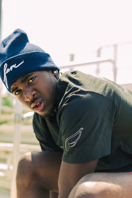 Fam - Script Fam Beanie - Navy